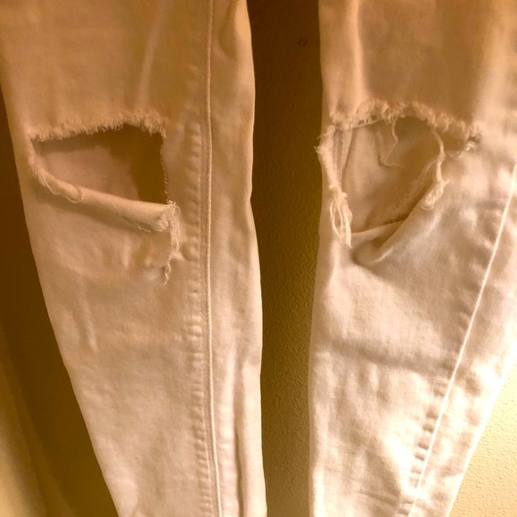 Ripped white jeans from Unif. Size 24. - Picture 3 of 3